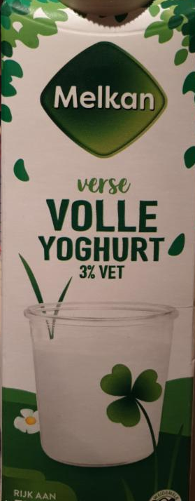 Fotografie - verse volle yoghurt