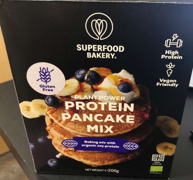 Fotografie - Plant Power Organic Protein Pancake Mix Superfood Bakery