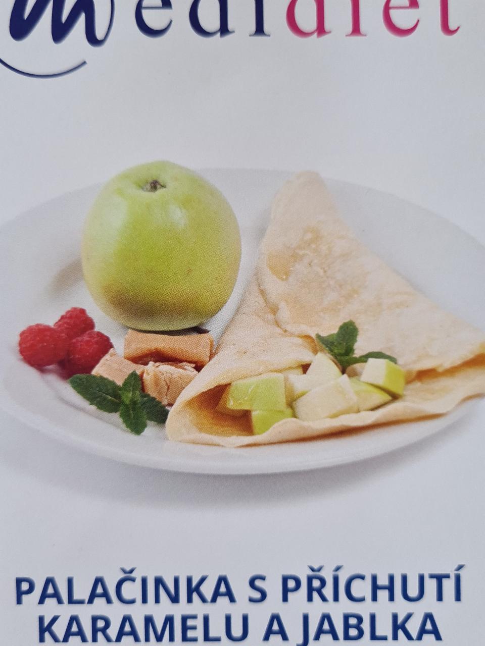 Fotografie - Medidiet palačinka s příchutí karamelu a jablka 