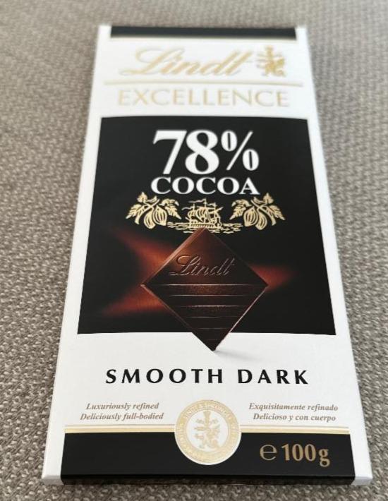 Fotografie - Excellence 78% cocoa Smooth Dark Lindt