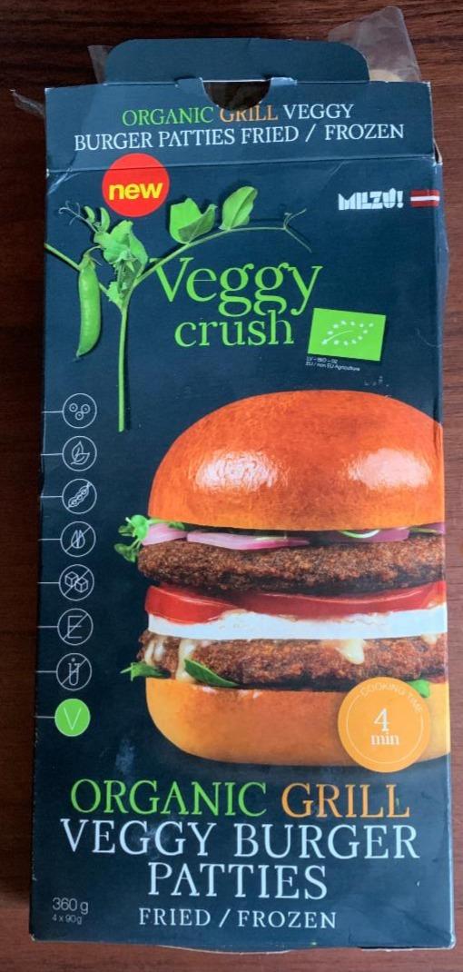 Fotografie - Organic grill veggy burger patties Veggy Crush