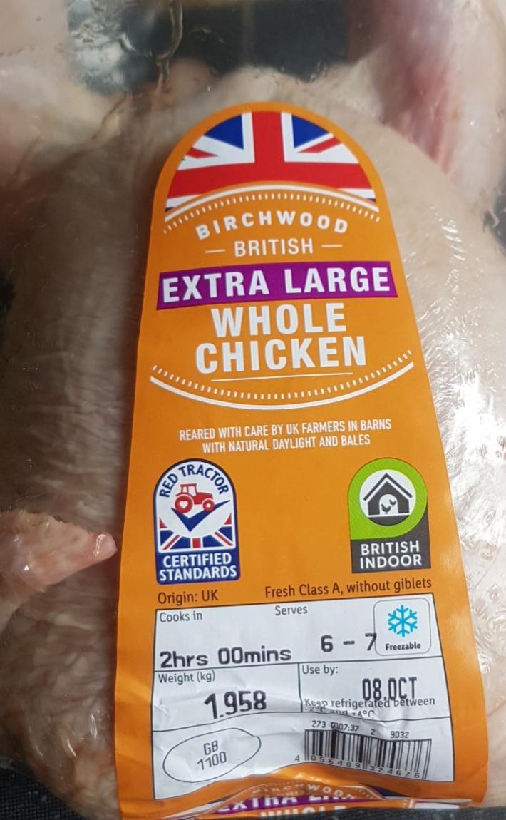 Fotografie - British Extra Large Whole Chicken Birchwood