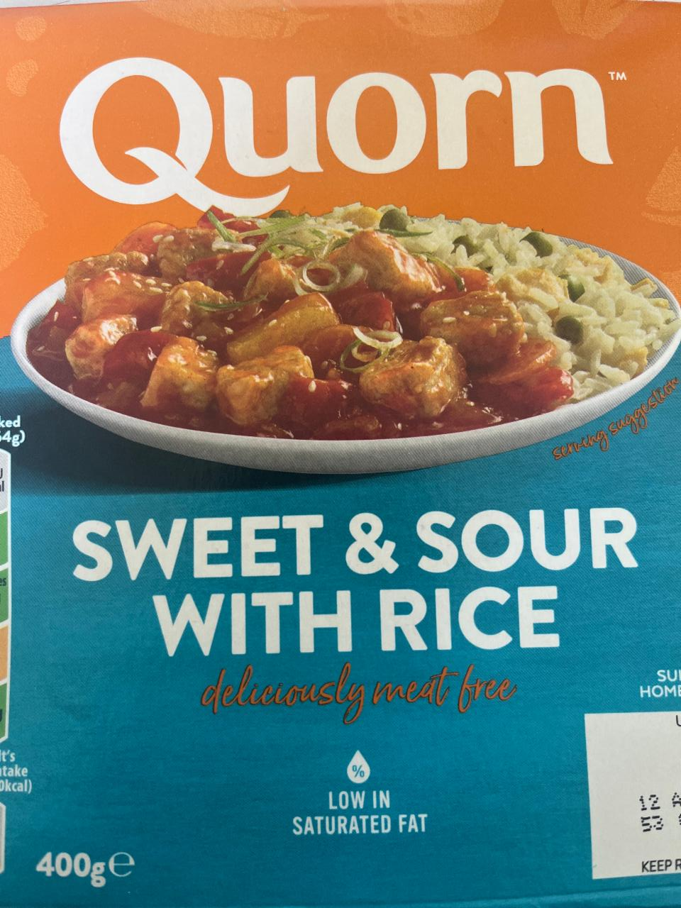 Fotografie - Sweet & Sour with Rice Quorn