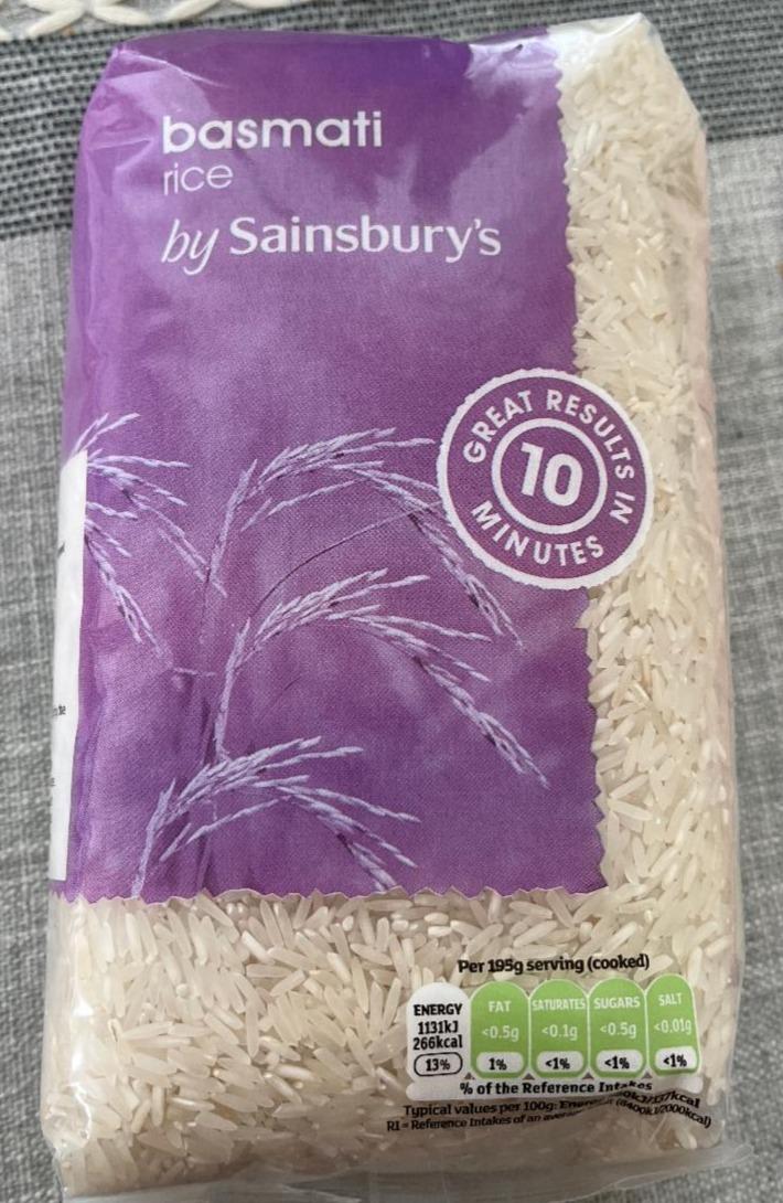 Fotografie - Basmati rice by Sainsbury’s