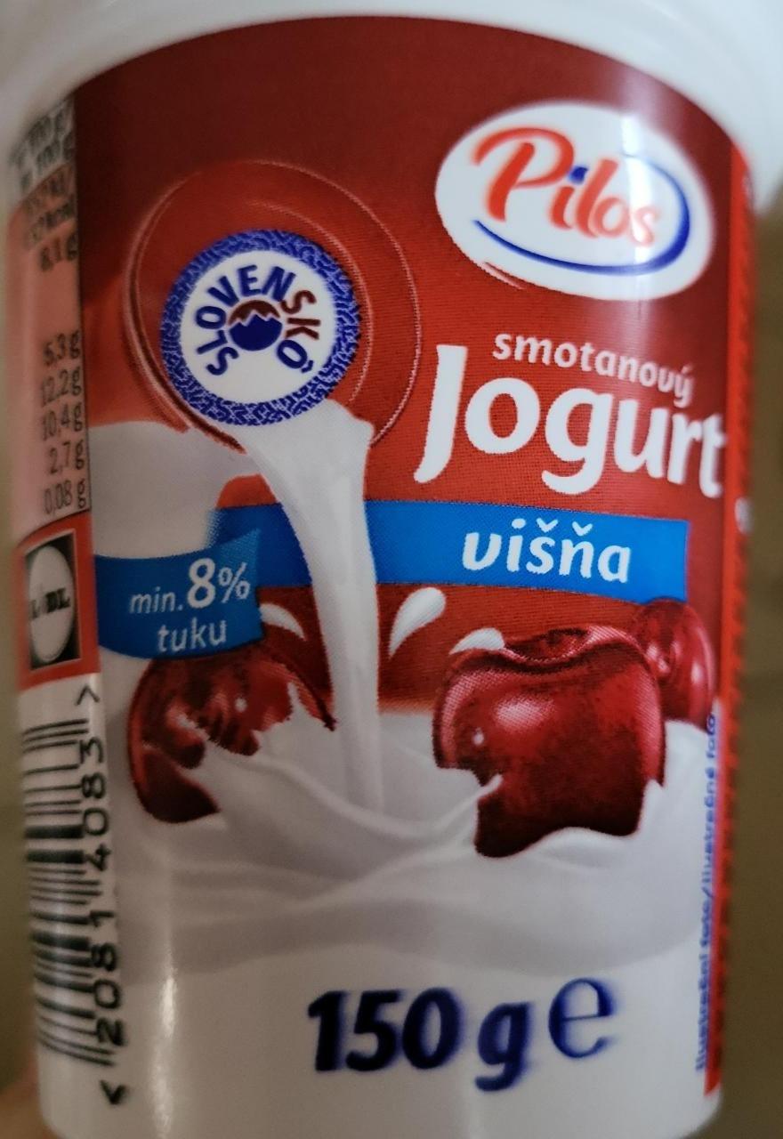 Fotografie - Smotanový jogurt višňa Pilos