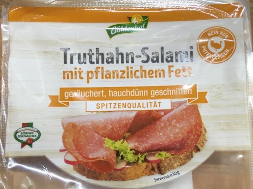 Fotografie - Truthahn-Salami mit pflanzlichem Fett Güldenhof