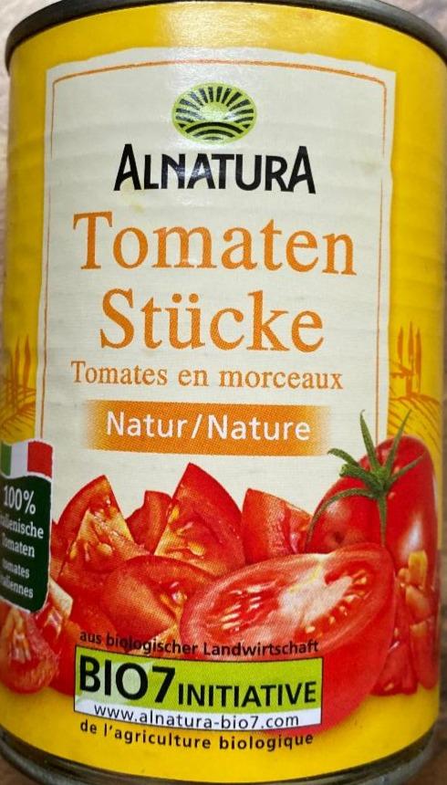 Fotografie - Tomaten stücke Natur Alnatura