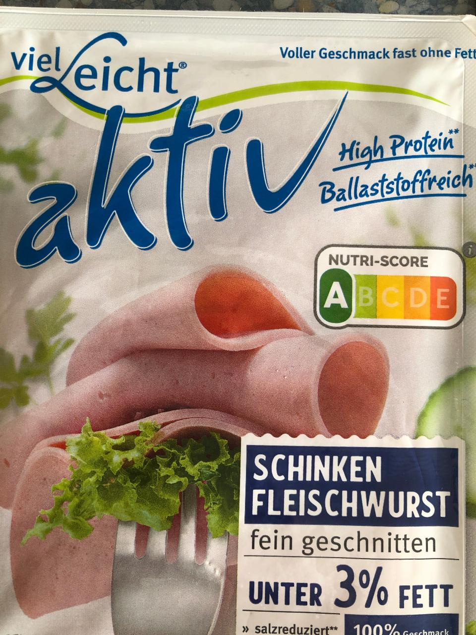 Fotografie - Aktiv Schinken-Fleischwurst VielLeicht
