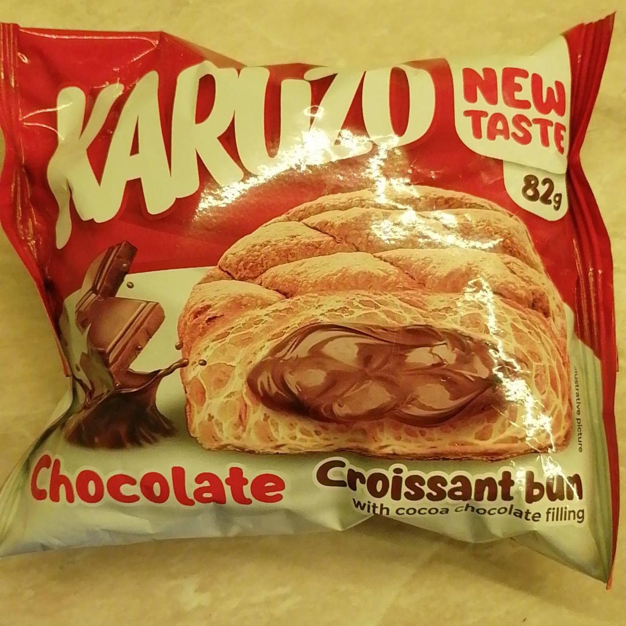 Fotografie - Chocolate croissant bun Karuzo