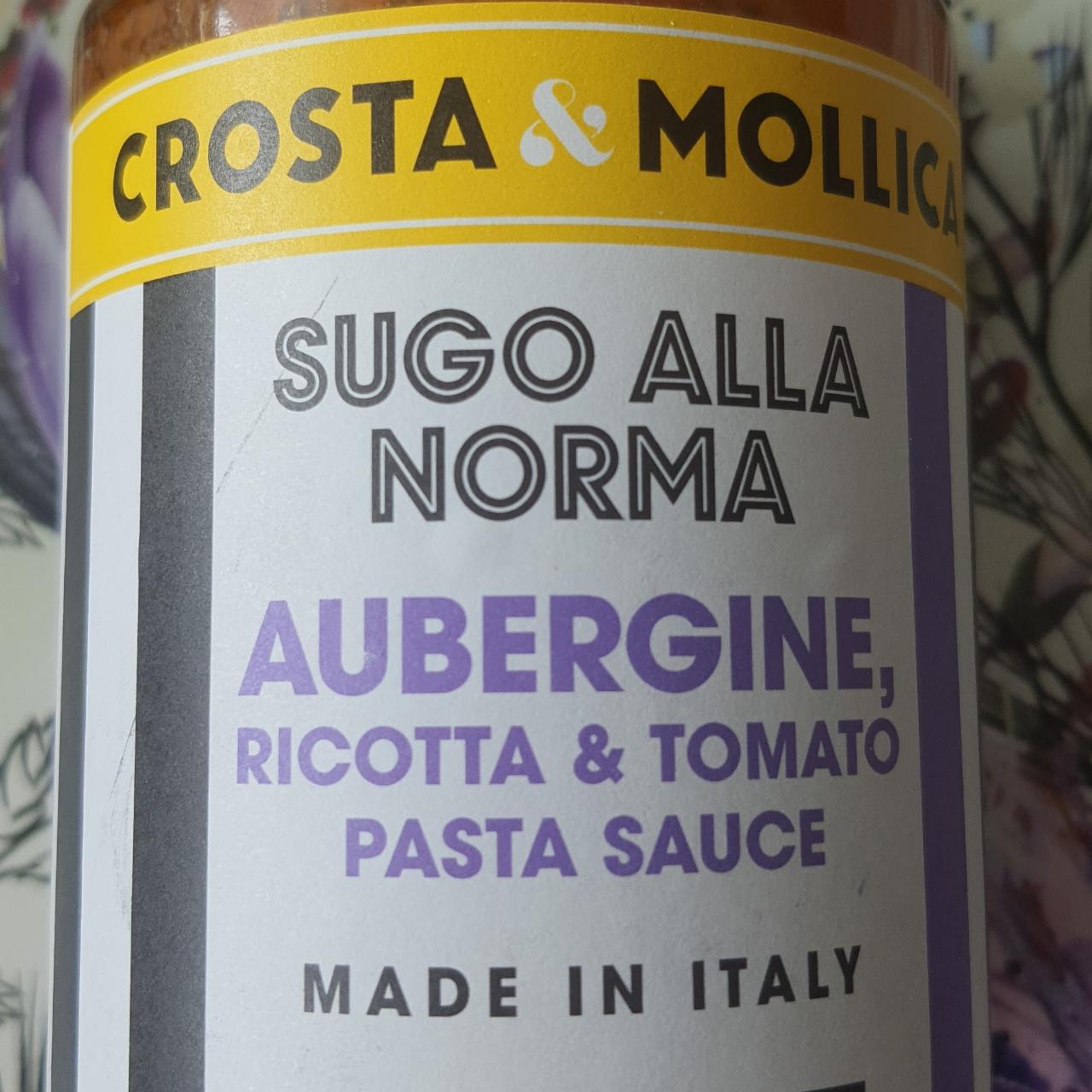 Fotografie - Sugo alla Norma Aubergine Ricotta & Tomato Pasta Sauce Crosta & Mollica