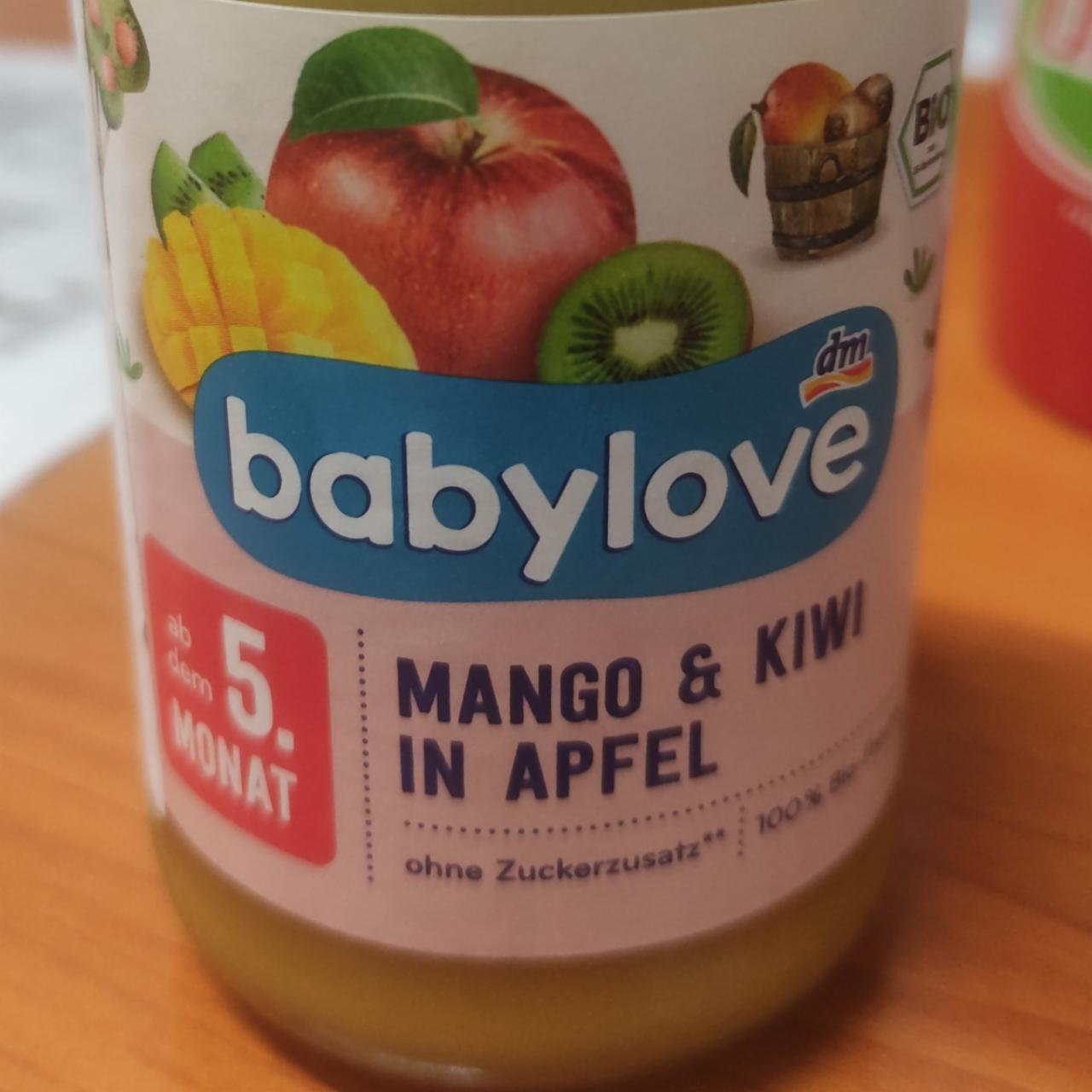 Fotografie - jablko, mango, kiwi Babylove