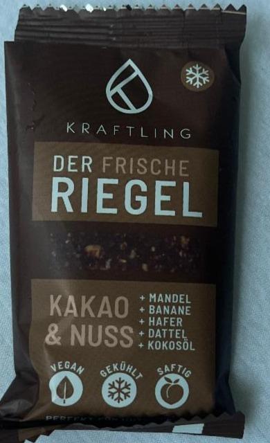 Fotografie - Der Frische Riegel kakao&nuss Kraftling