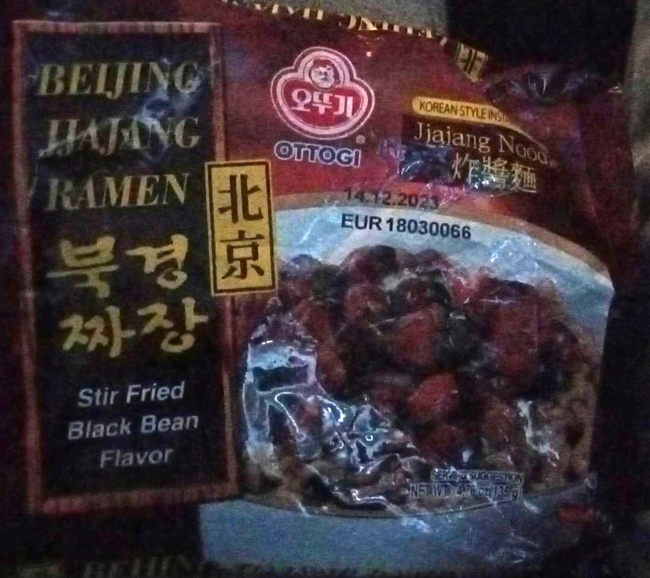 Fotografie - Beijing Jjajang Ramen Stir Fried Black Bean Flavor Ottogi