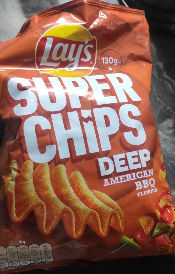 Fotografie - SuperChips Deep American BBQ flavour Lay's