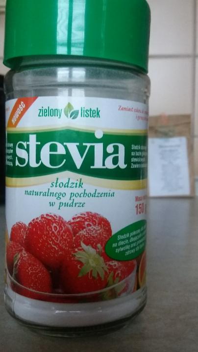 Fotografie - stevia zielony listek 