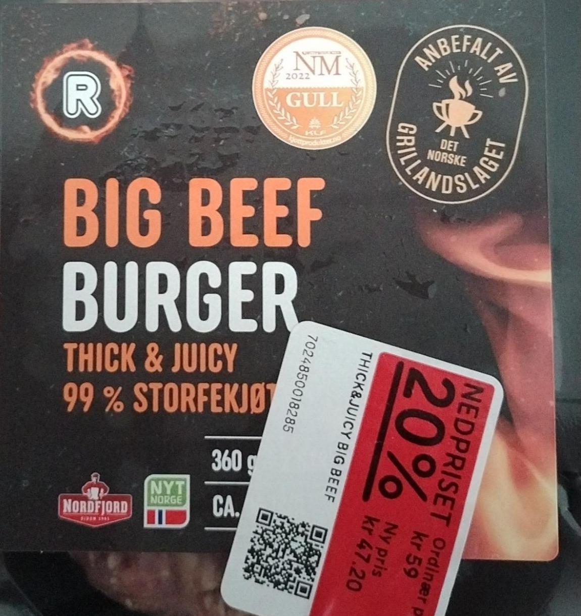 Fotografie - Big beef burger R