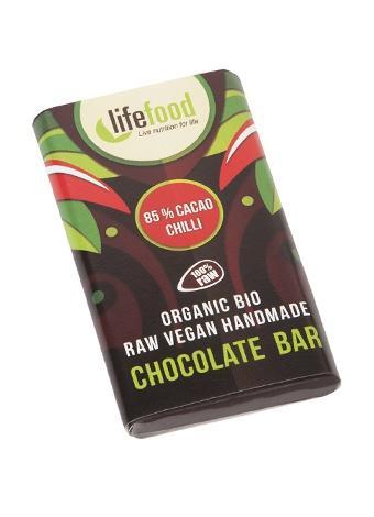 Fotografie - raw mini čokoládka s chili BIO Lifefood