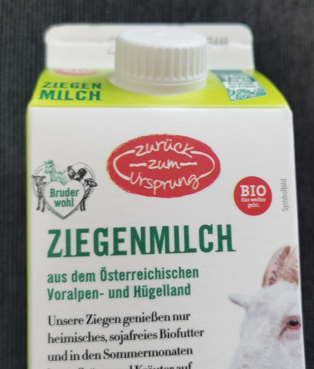 Fotografie - Bio Ziegenmilch aus dem Österreichischen Voralpen - und Hügelland Zurück zum Ursprung