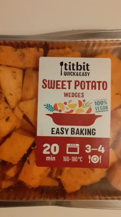 Fotografie - sweet potato batátové hranolky Titbit