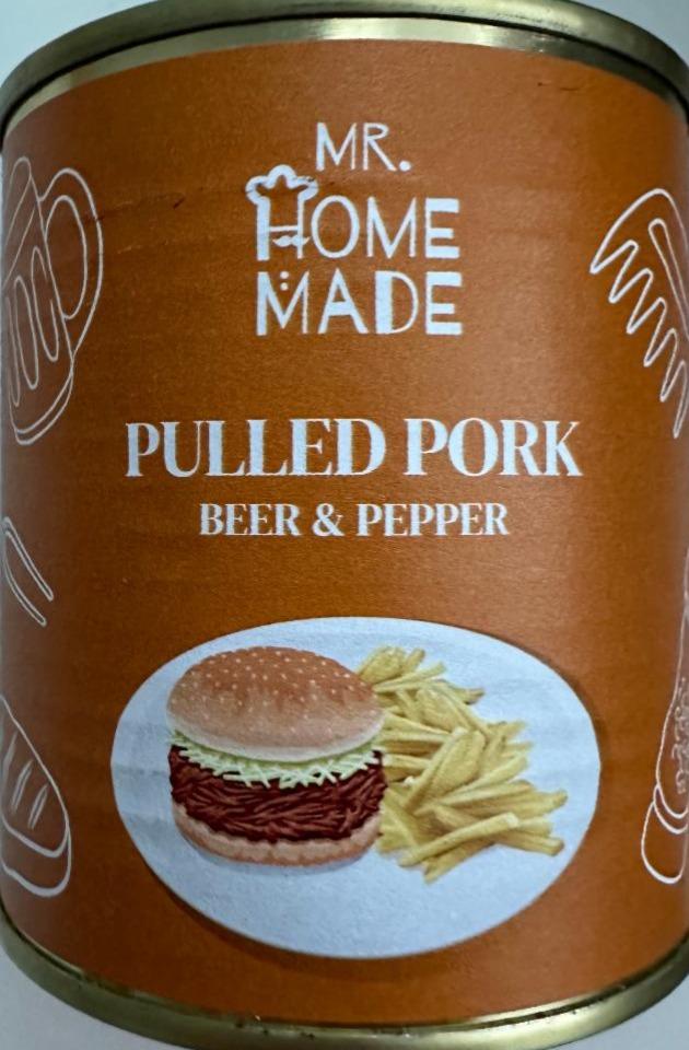 Fotografie - Trhané vepřové maso na pivě s pepřem Mr. Home Made