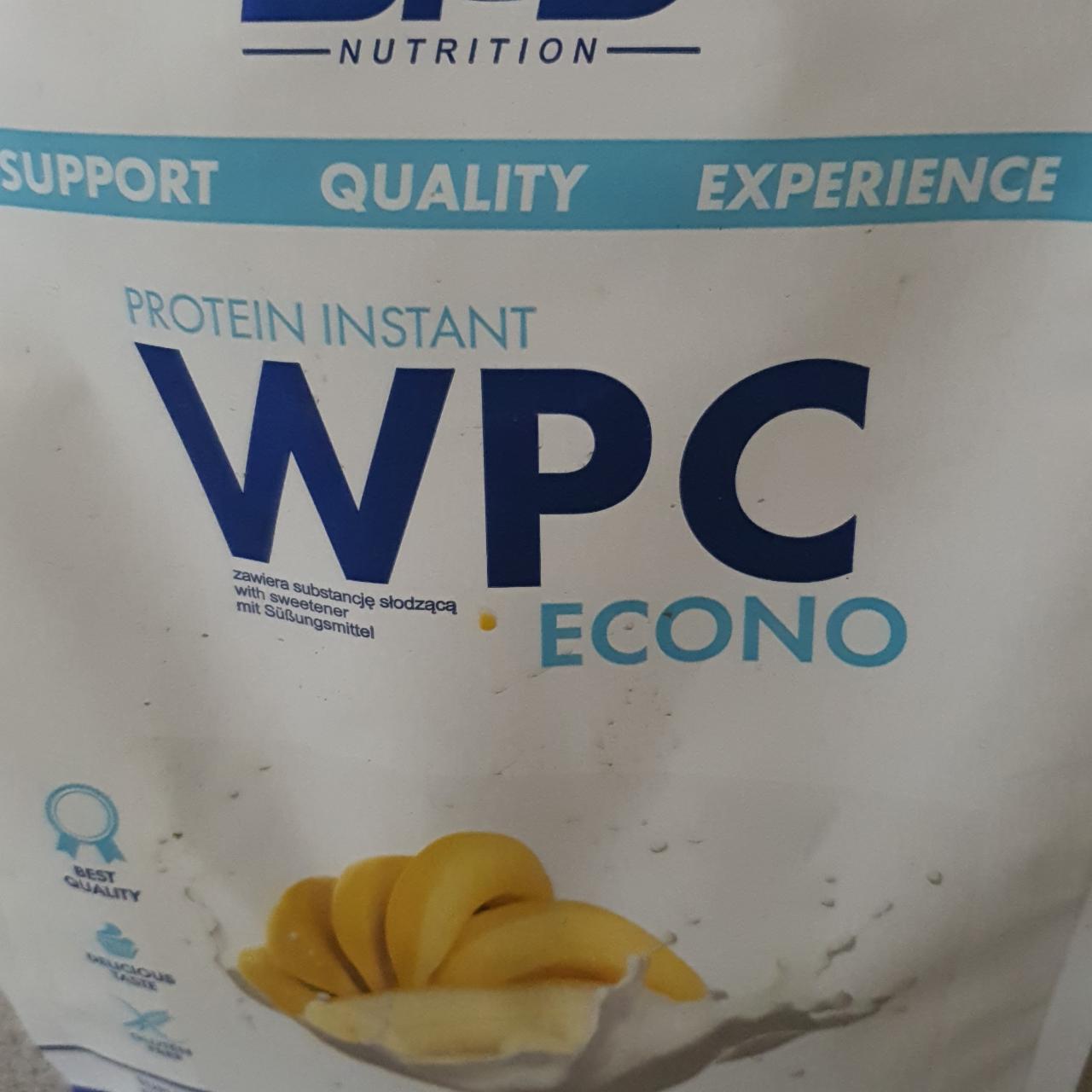 Fotografie - Protein instantní WPC econo banana SFD Nutrition