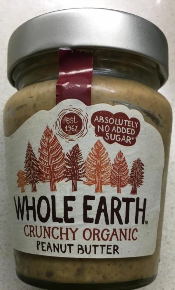 Fotografie - Crunchy Organic Peanut Butter Whole Earth