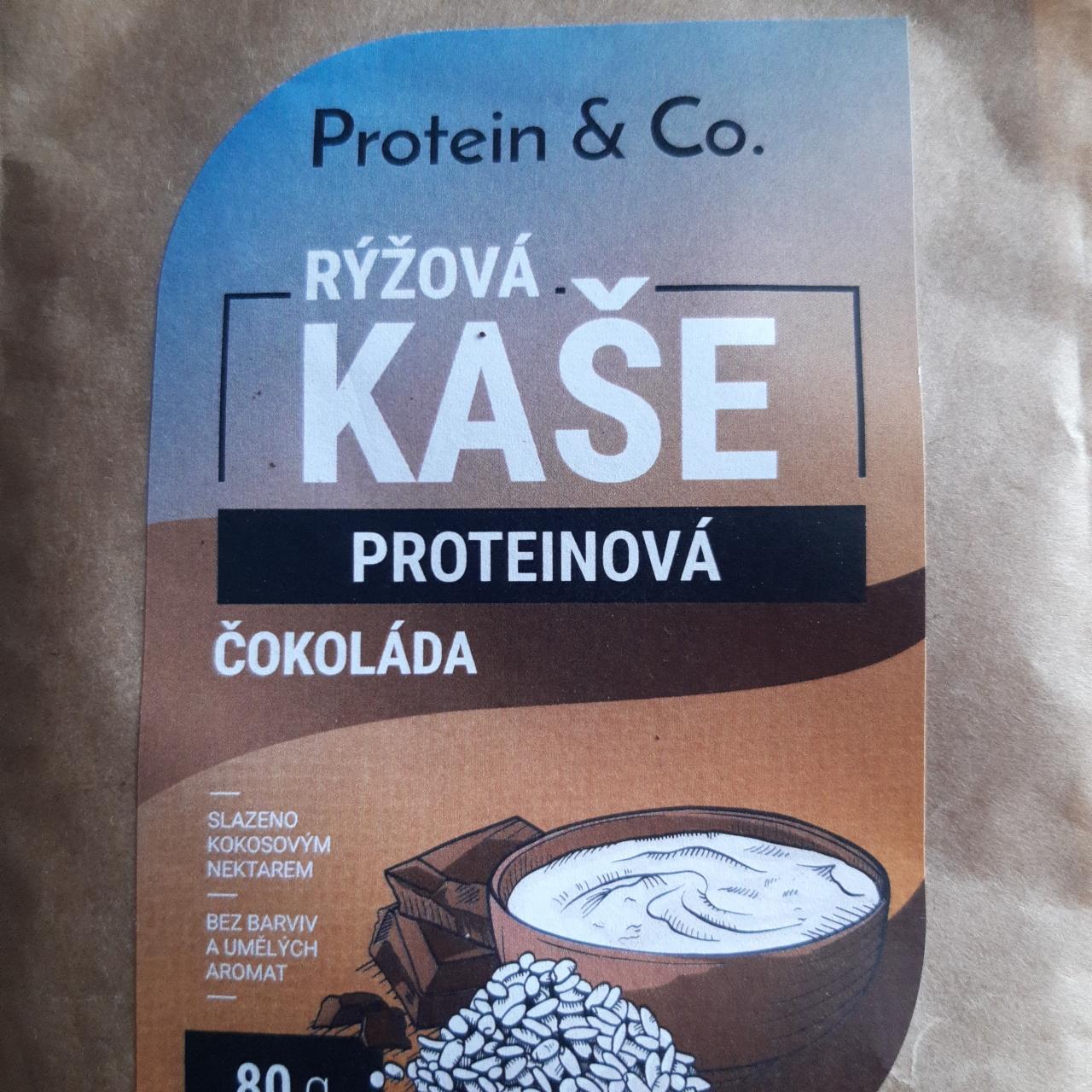 Fotografie - Proteinová rýžová kaše čokoláda Protein & Co.