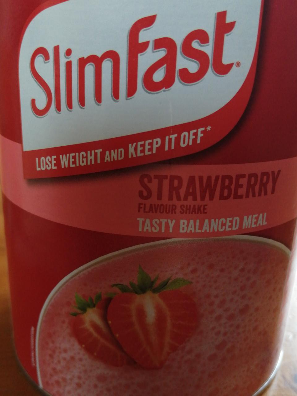 Fotografie - Strawberry Flavour Shake Slimfast