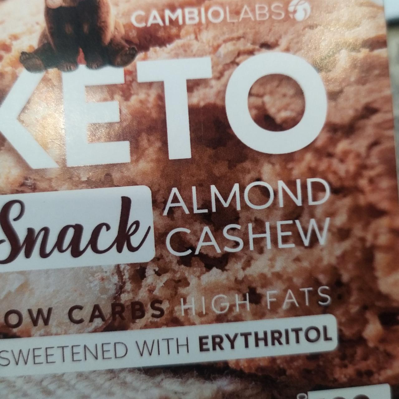 Fotografie - Keto snack Almond Cashew CambioLabs