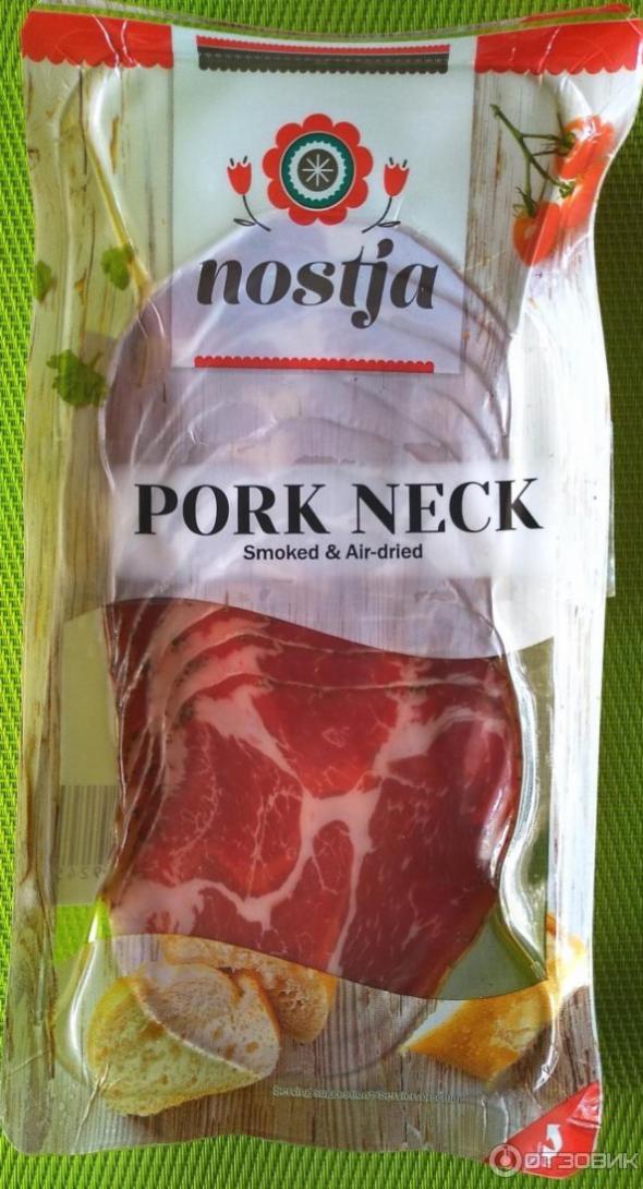 Fotografie - Nostja Pork Neck smoked