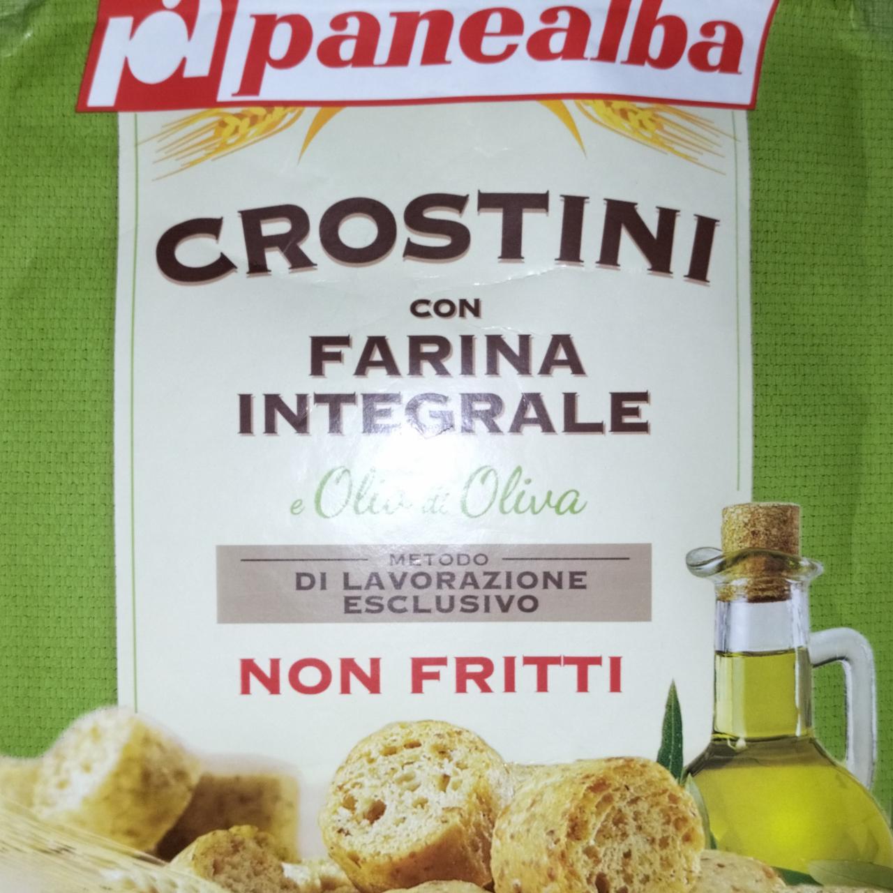 Fotografie - Crostini con farina integrale e olio e oliva Panealba