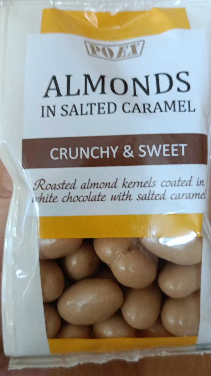 Fotografie - Almonds in salted caramel Poex 