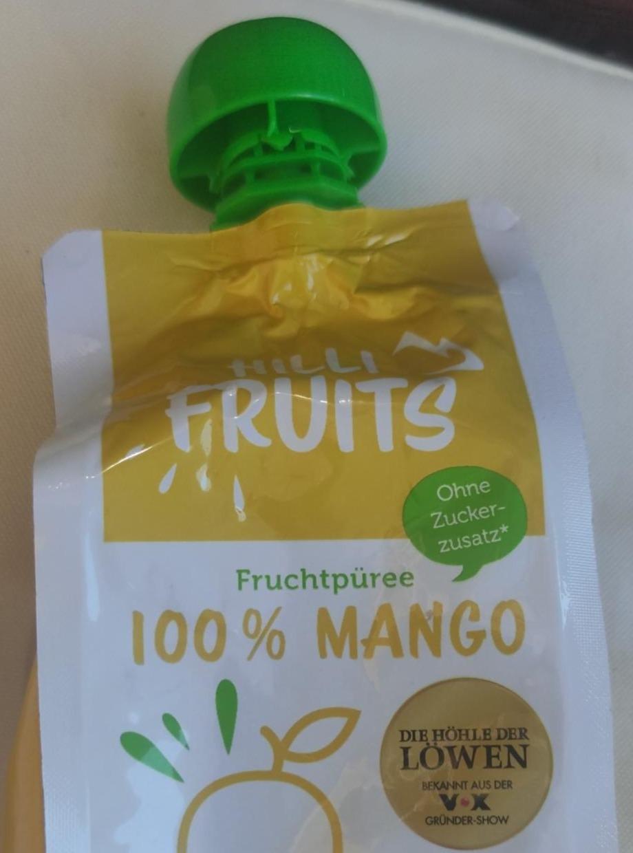 Fotografie - Bio Fruchtpüree 100% Mango Hilli Fruits