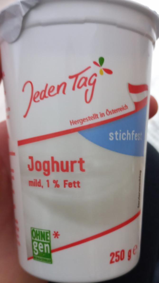 Fotografie - Joghurt mild Natur 1% Fett Jeden Tag