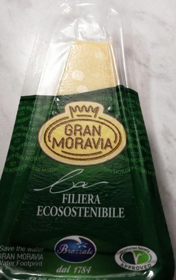 Fotografie - Extra tvrdý přírodní dlouhozrající sýr Gran Moravia