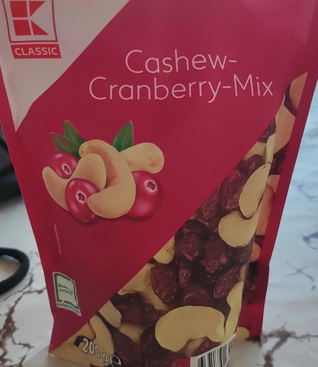 Fotografie - Cashew-Cranberry-Mix K-Classic