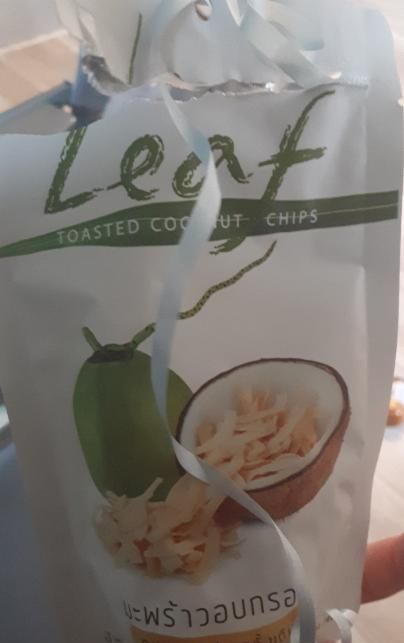 Fotografie - Toasted coconut chips Leaf