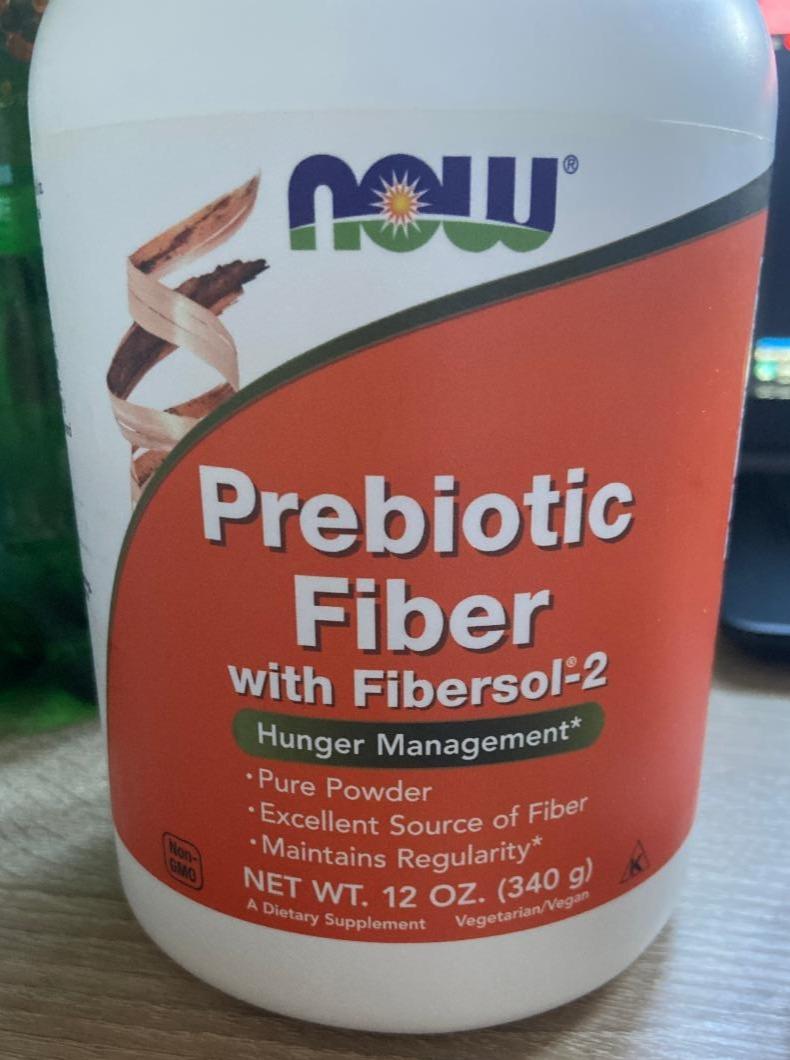 Fotografie - Prebiotic Fiber with Fibersol-2 Now Foods