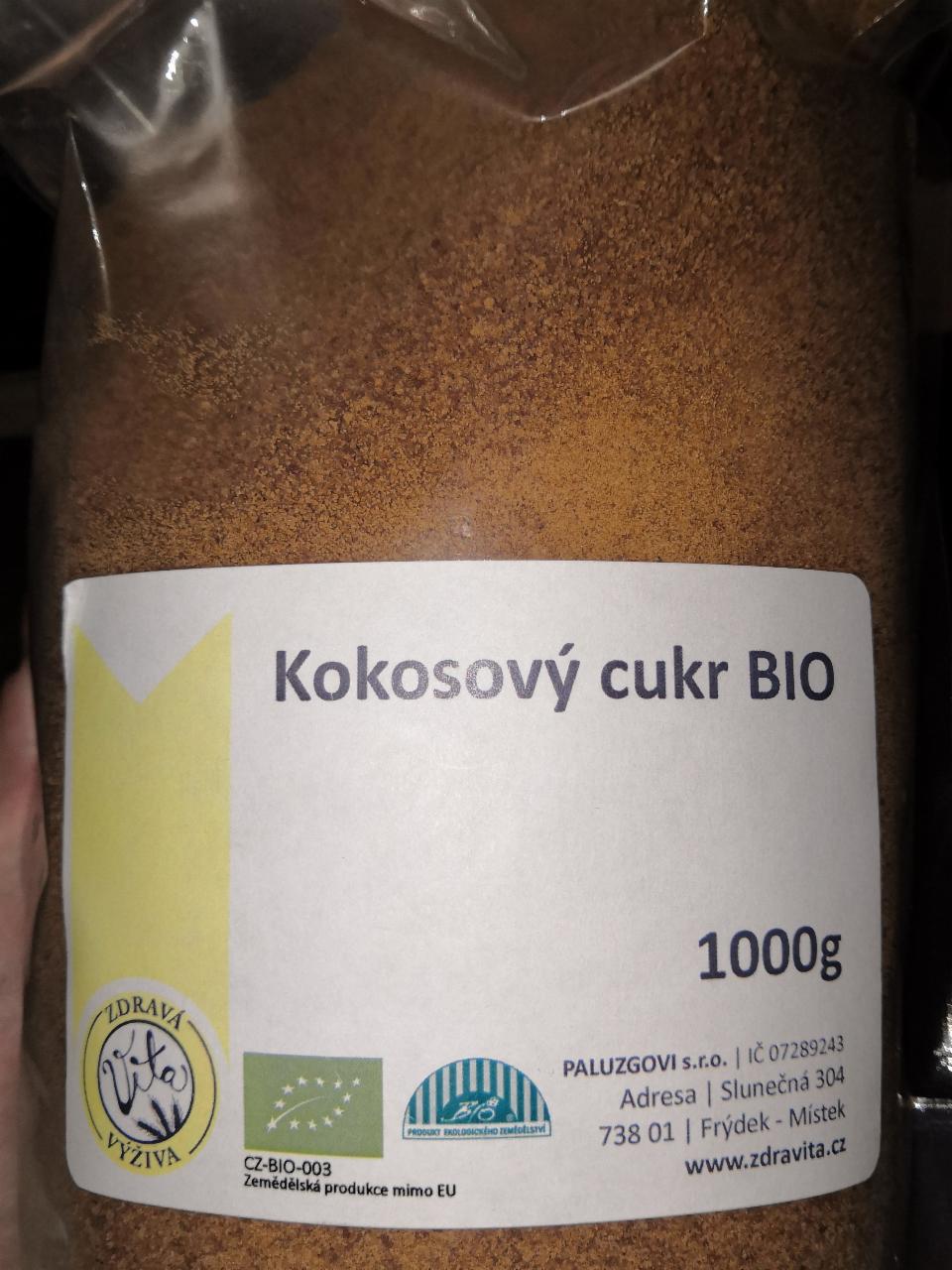 Fotografie - Bio Kokosový cukr nerafinovaný Paluzgovi