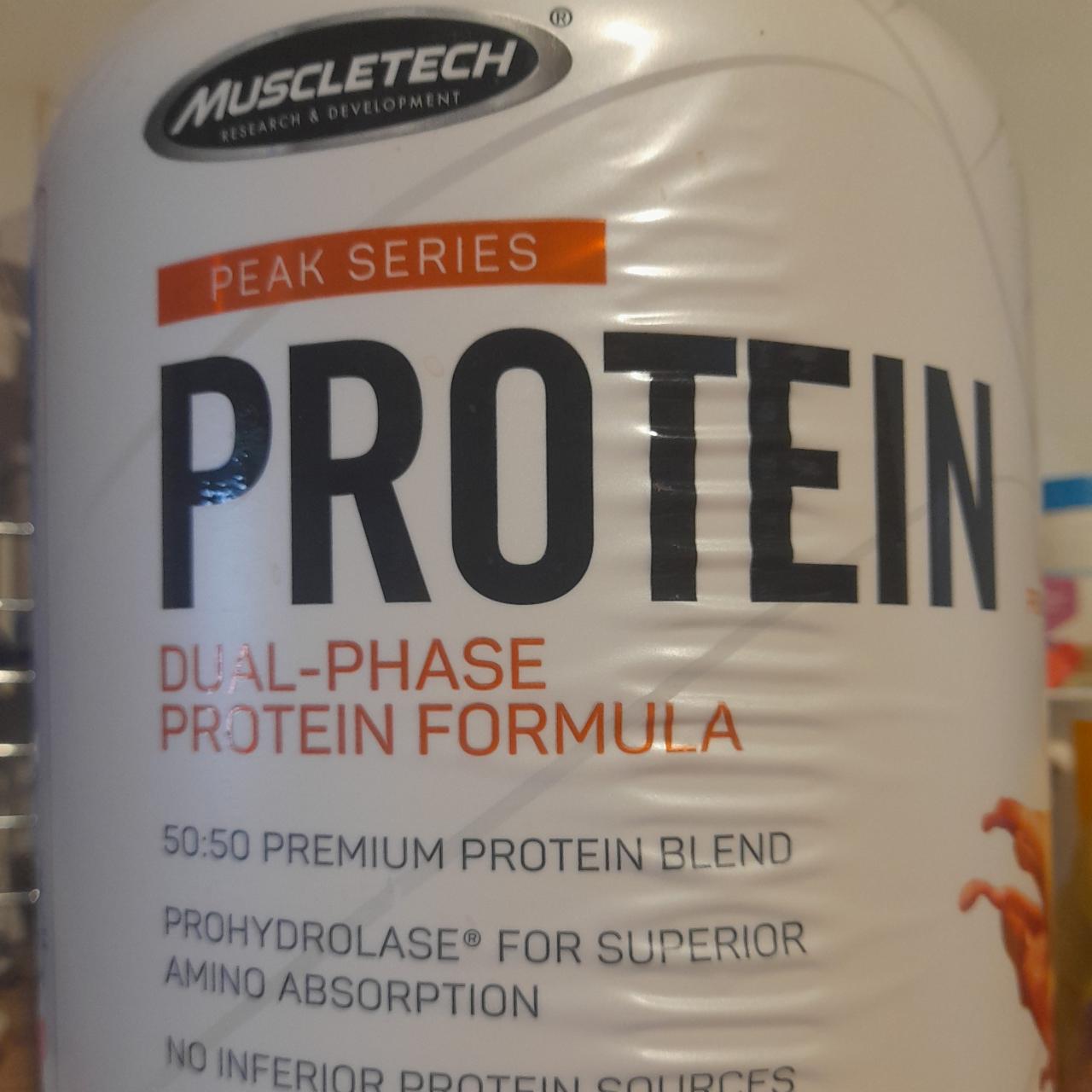 Fotografie - protein dual-phase Muscletech