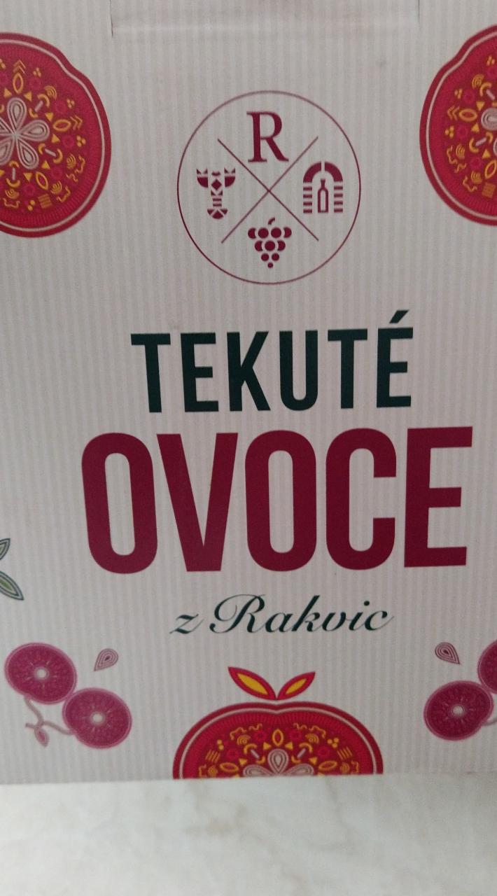 Fotografie - Tekuté ovoce z Rakvic 100% Jablko & Bezinka Réva Rakvice