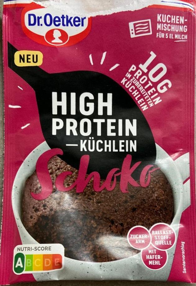 Fotografie - High protein-küchlein Schoko Dr.Oetker