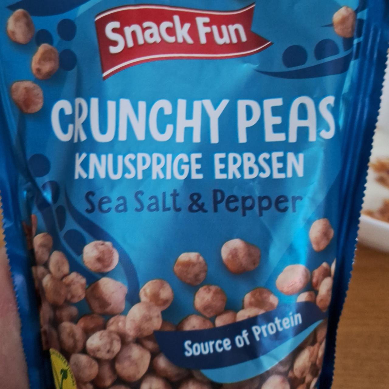 Fotografie - Crunchy Peas Sea Salt & Pepper Snack Fun