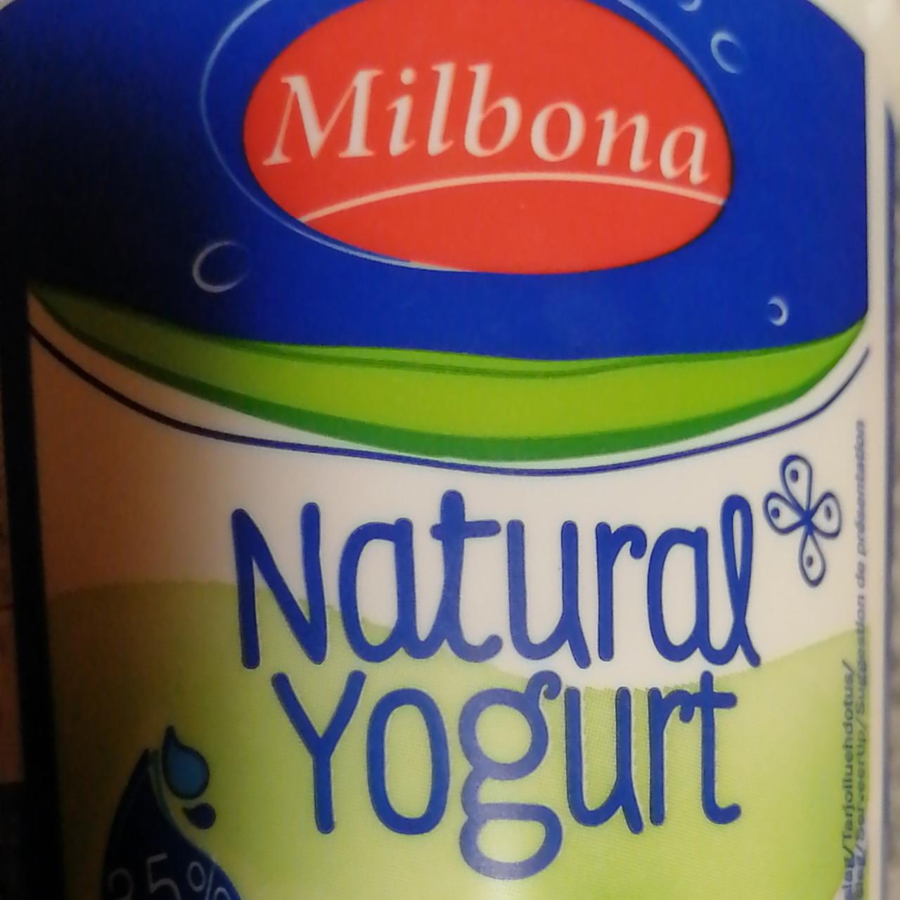 Fotografie - Natural yoghurt mild 3,5% Milbona