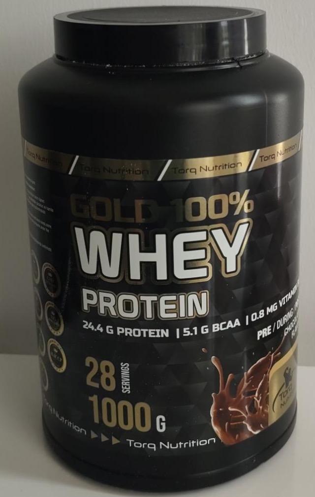 Fotografie - Torq Nutrition Gold 100% Whey protein Chocolate