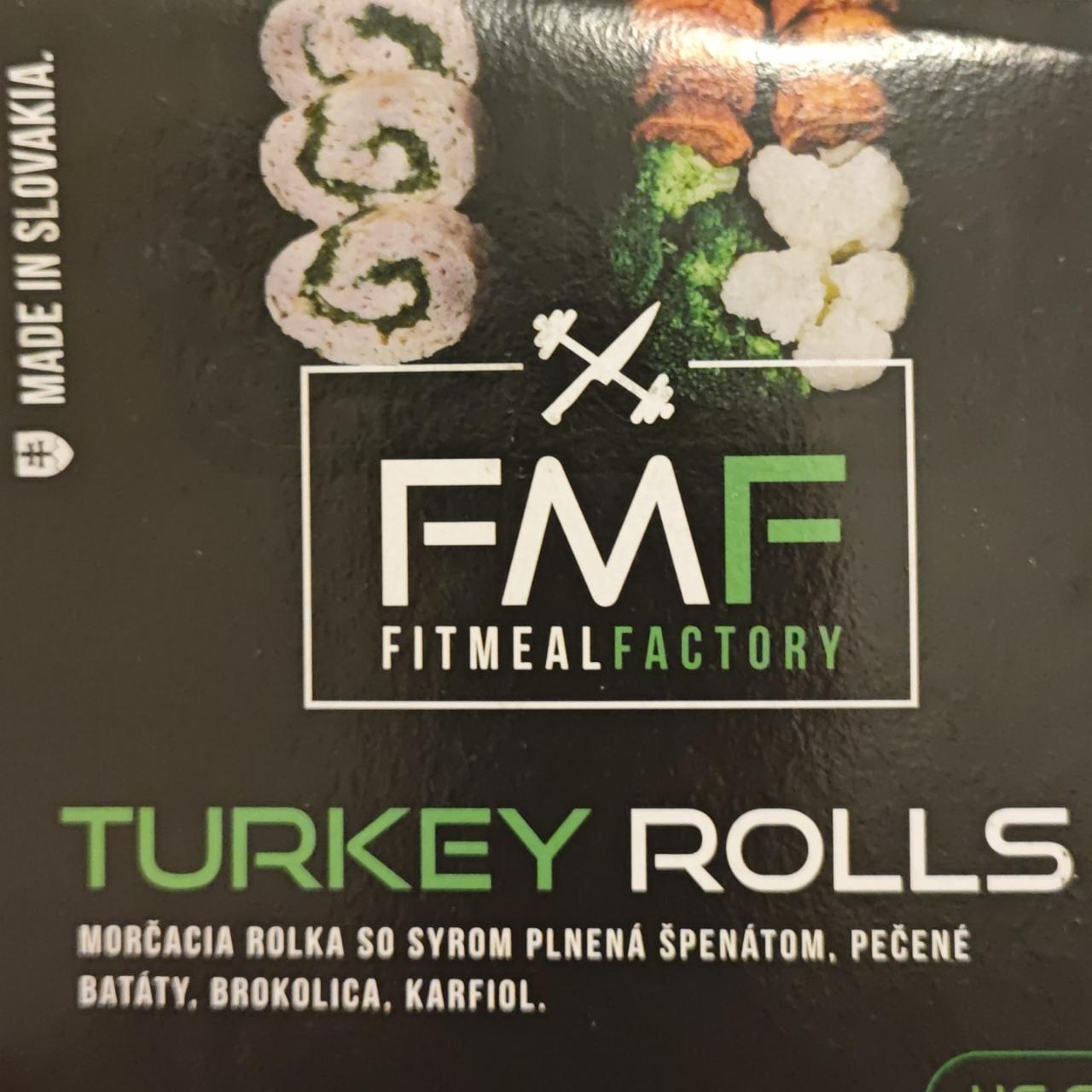 Fotografie - Turkey Rolls FMF Fit Meal Factory