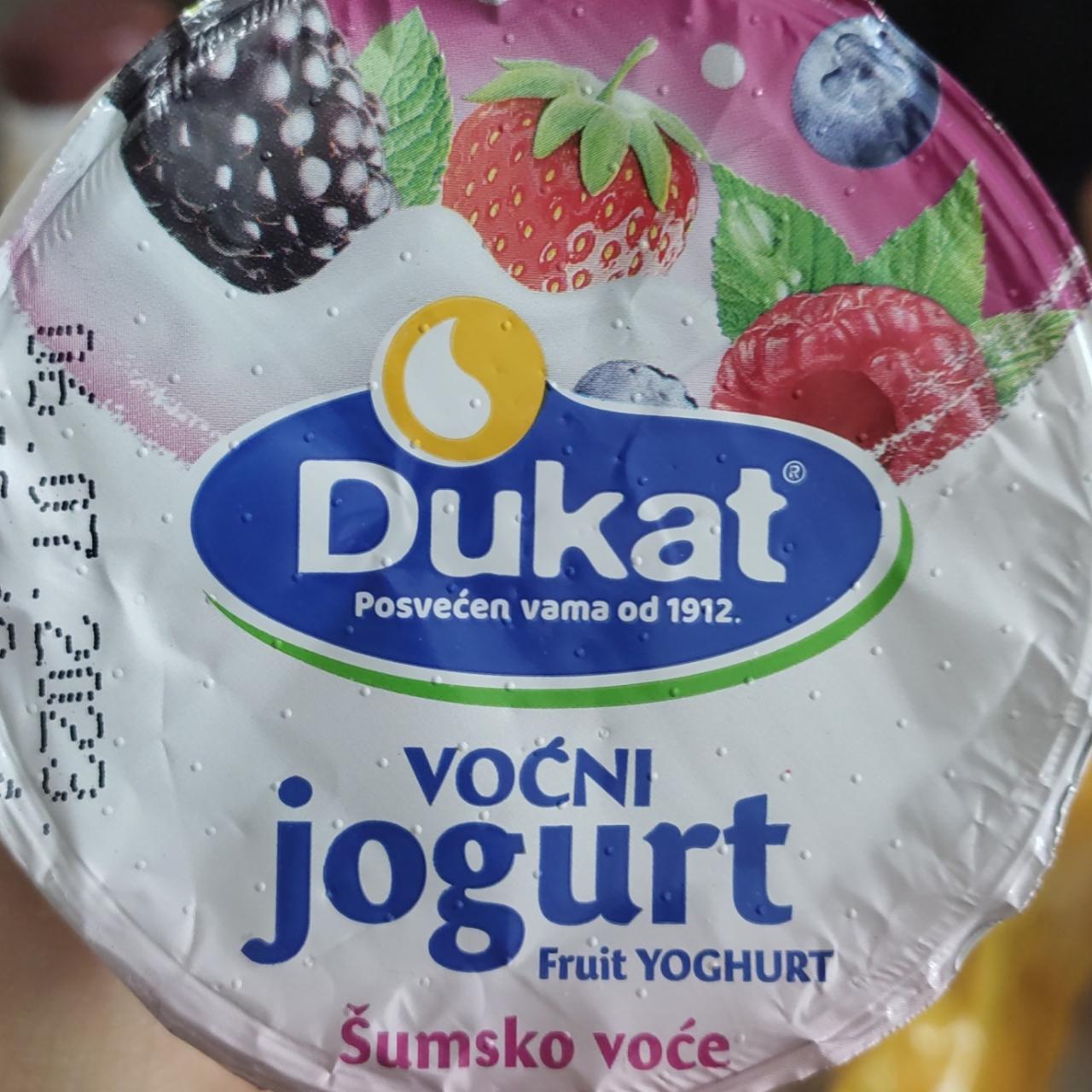Fotografie - Voćni Jogurt Fruit Yoghurt Šumsko voće Dukat