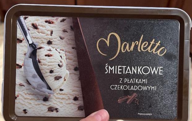 Fotografie - Marletto śmietankowe z płatkami czekoladowymi