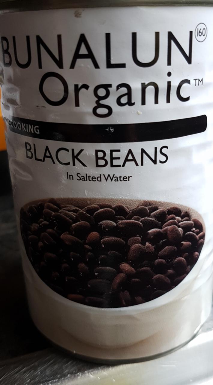 Fotografie - Organic Cooking Black Beans in Salted Water Bunalun