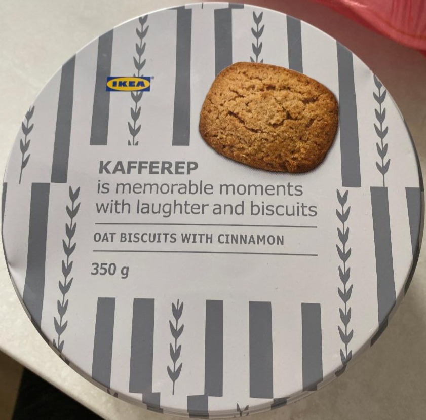Fotografie - Kafferep ovesné sušenky se skořicí Ikea